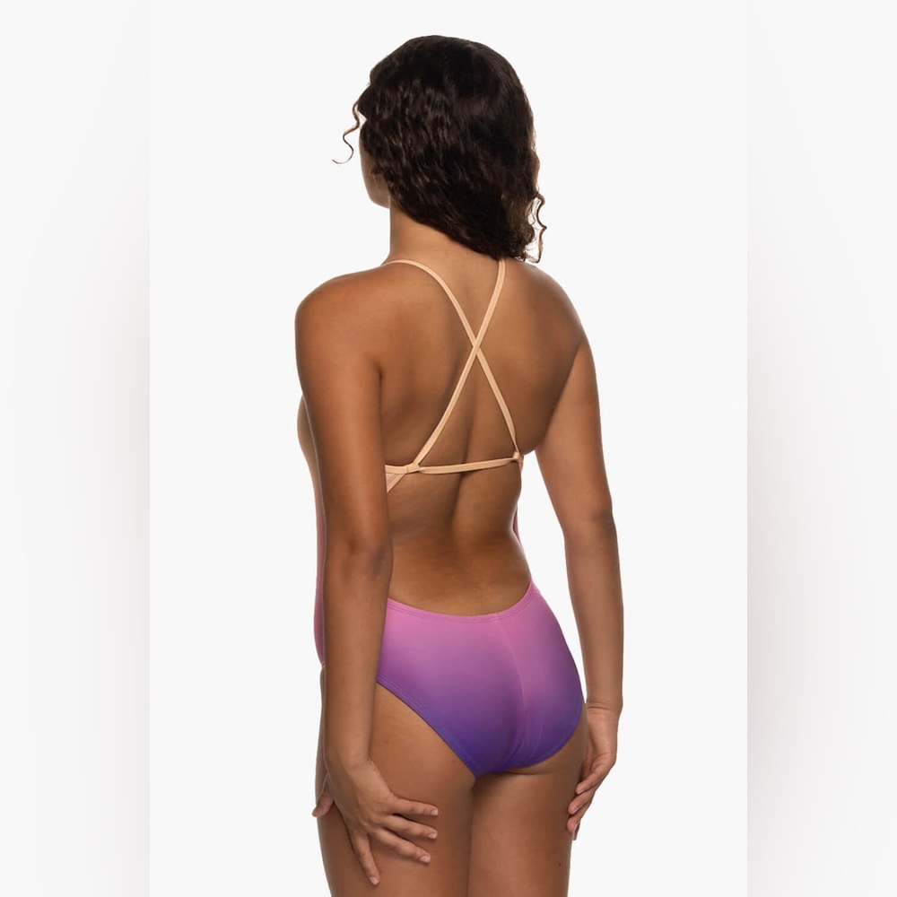 JOLYN BRANDON SWIM ONE PIECE | SIZE 30(6/8) | COLOR SUNSET BEACH